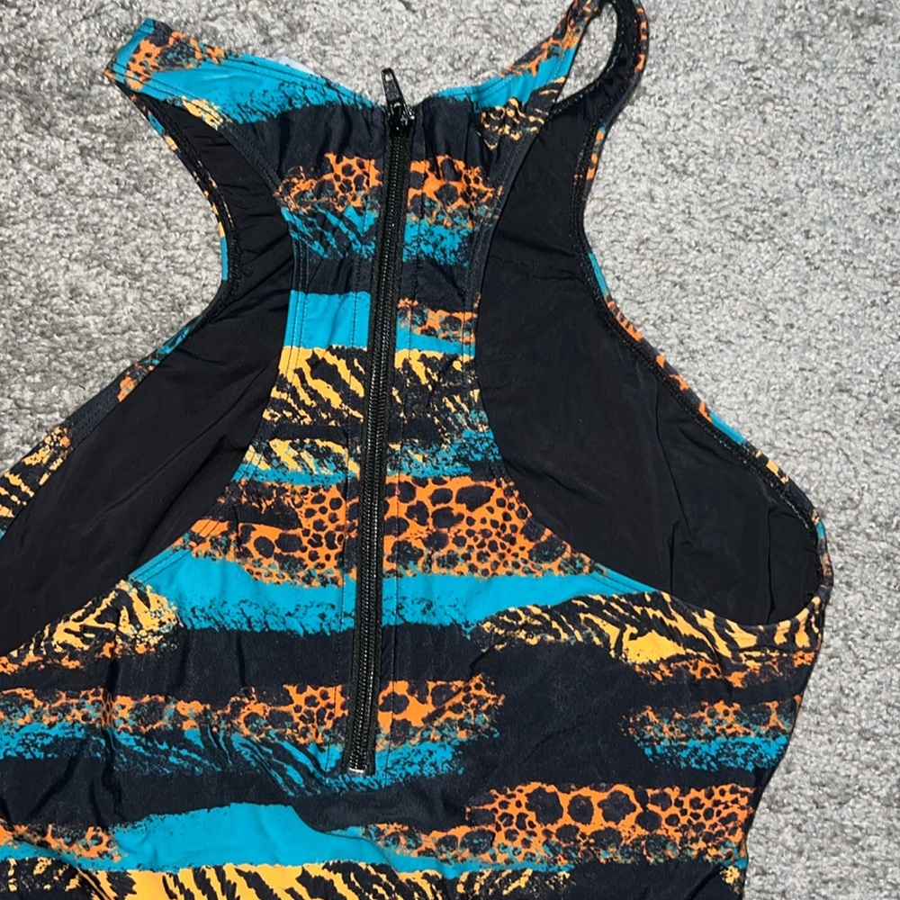 ICON SWIM Animal Print One-Piece Swimsuit - Picture 4 of 4